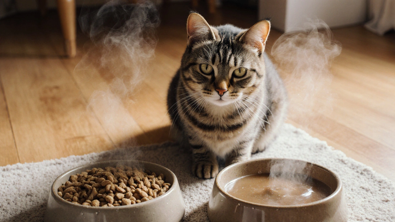 Какой корм рекомендуют ветеринары: сухой или влажный для кошек?
