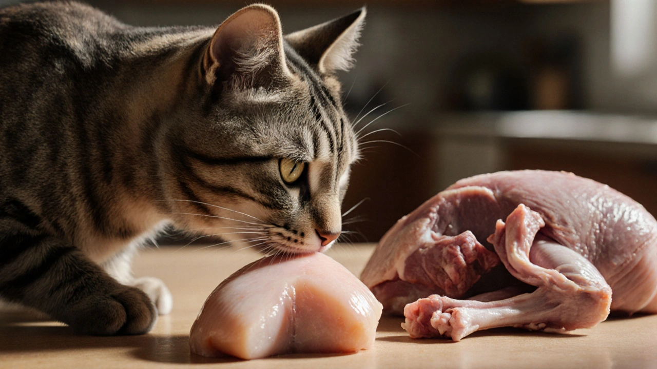 Почему кошкам нельзя вареную курицу: что скрывает популярный миф