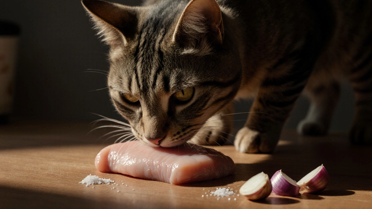 Почему котам нельзя вареную курицу - что происходит с организмом после еды