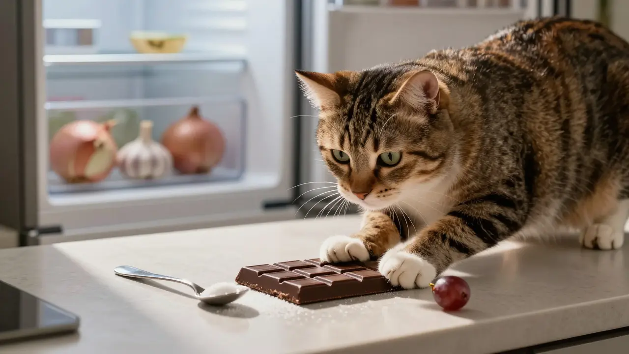 Какая еда яд для кошек: список токсичных продуктов и что нельзя давать