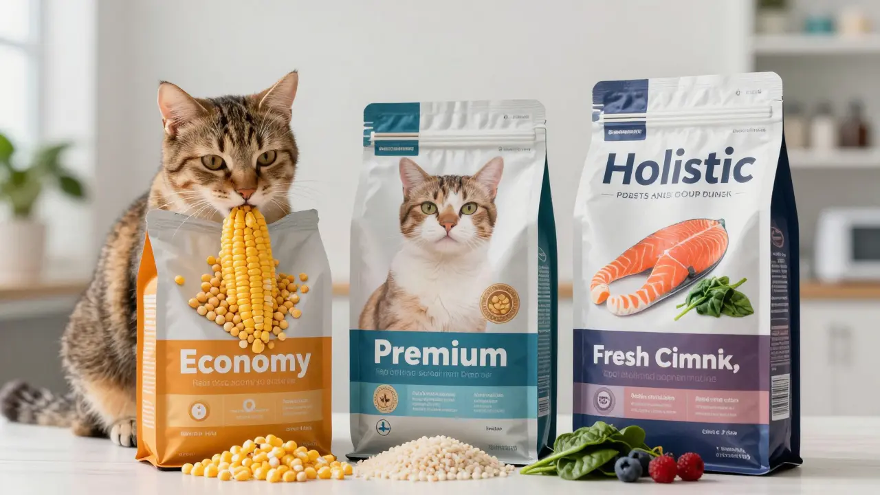 Какой класс корма для кошек самый лучший: разбор премиум, суперпремиум и холистик