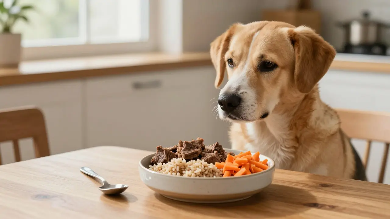 Можно ли кормить собаку кашей с мясом: правильное соотношение и безопасные ингредиенты