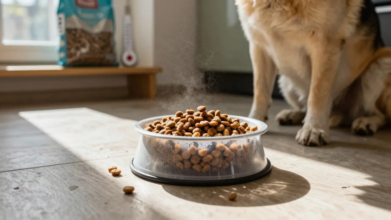 Можно ли оставлять сухой корм в миске собаке: риски и правильный подход