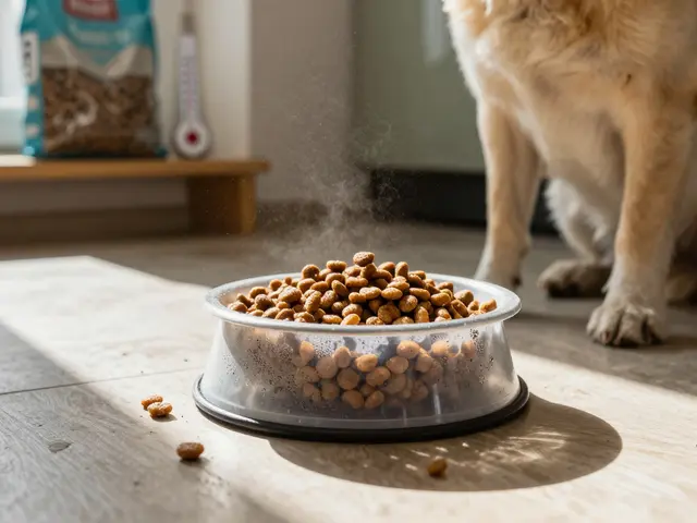 Можно ли оставлять сухой корм в миске собаке: риски и правильный подход