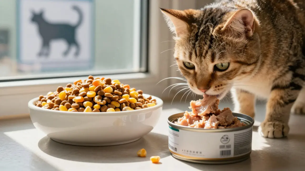 Действительно ли кошачий корм полезен для кошек? Разбор состава и реальных эффектов